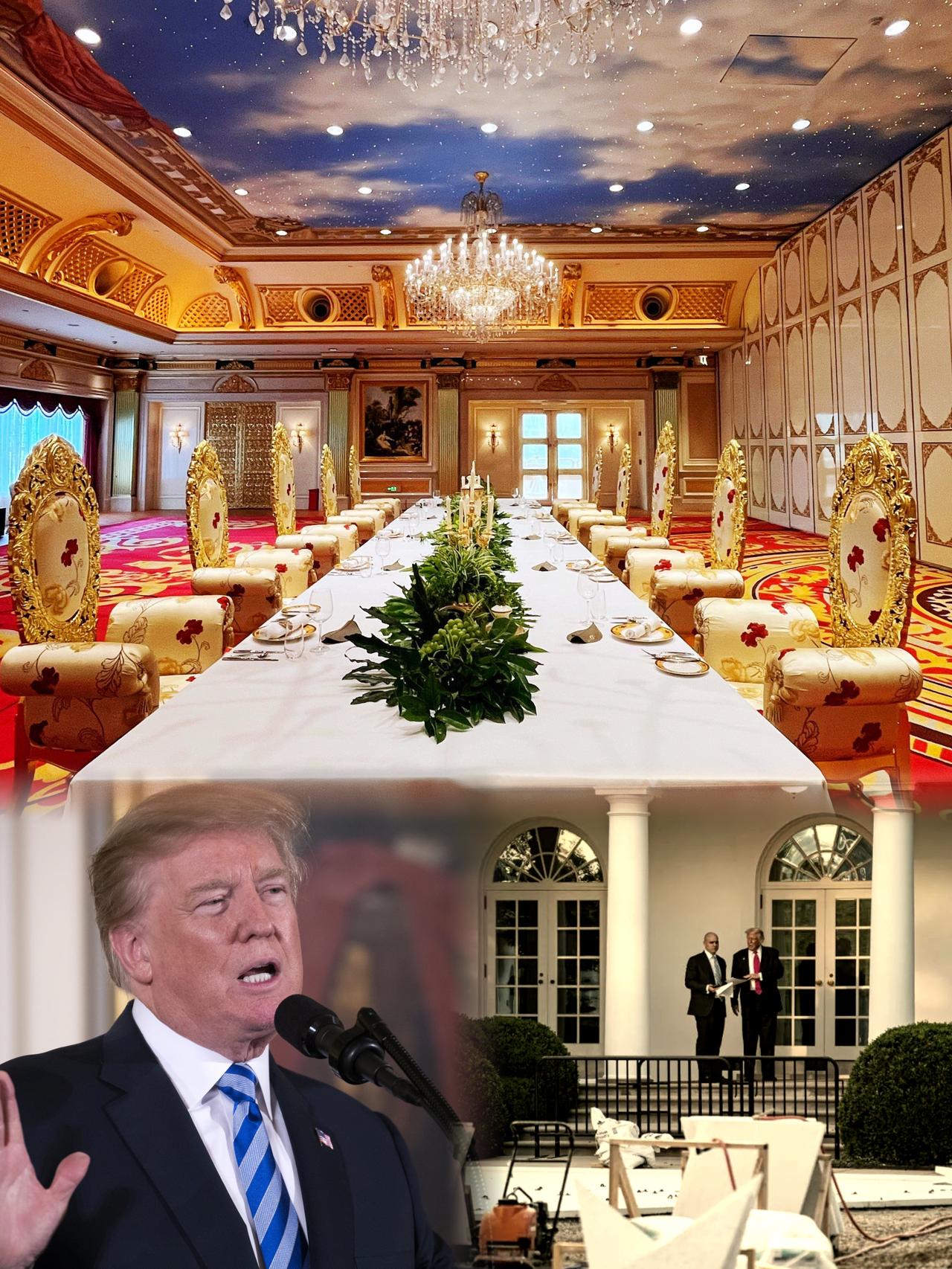 太赞了！
特朗普建新宴会厅，
直言要接待中国与世界各国客人！

特朗普最近又干大