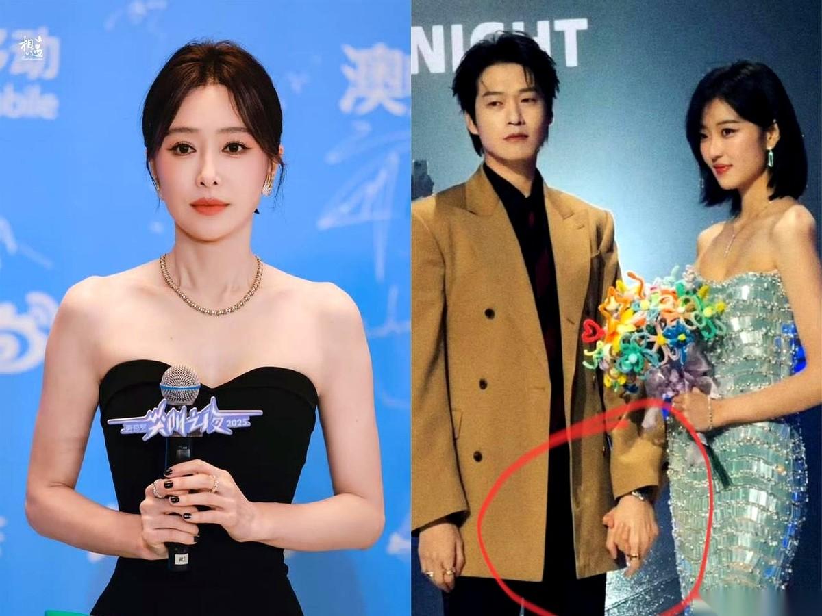 刷到魏大勋和孙千那张红毯照，我愣了三秒。
不是挽着胳膊，不是绅士地牵着手腕。
是