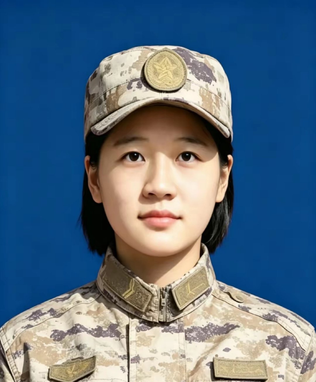 张嘉惠，2001年出生于广东梅州，2022年3月入伍，现任陆军第76集团军某旅卫
