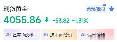 黄金现报4055做多，目标4080，防守4048 