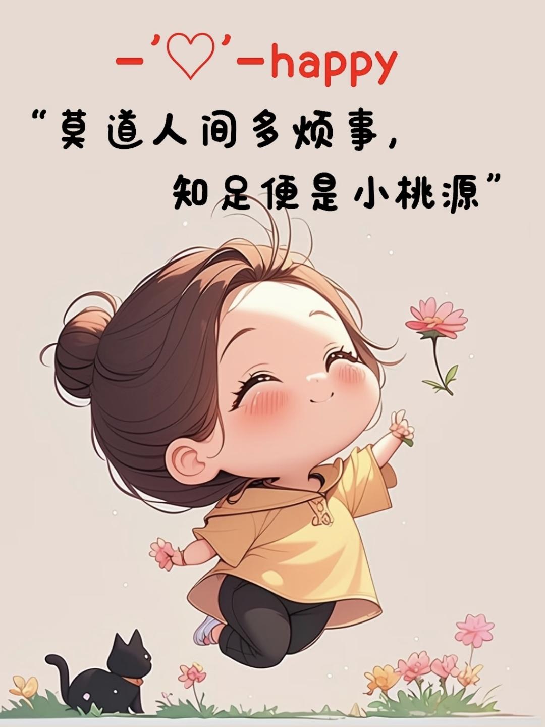 愿风轻轻吹向你，
阳光刚好落在你肩上，
生活多一点惊喜，少一点遗憾。
	
愿你眼