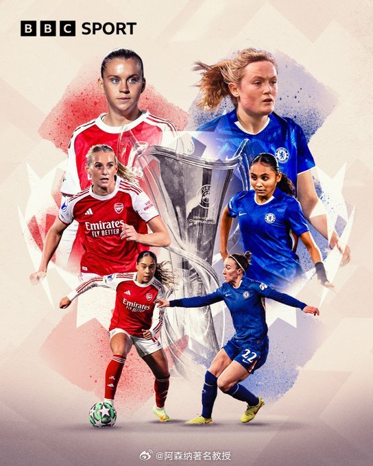 今晚，卫冕冠军阿森纳女足将在酋长球场坐镇主场迎战切尔西女足，上演一场万众瞩目的女