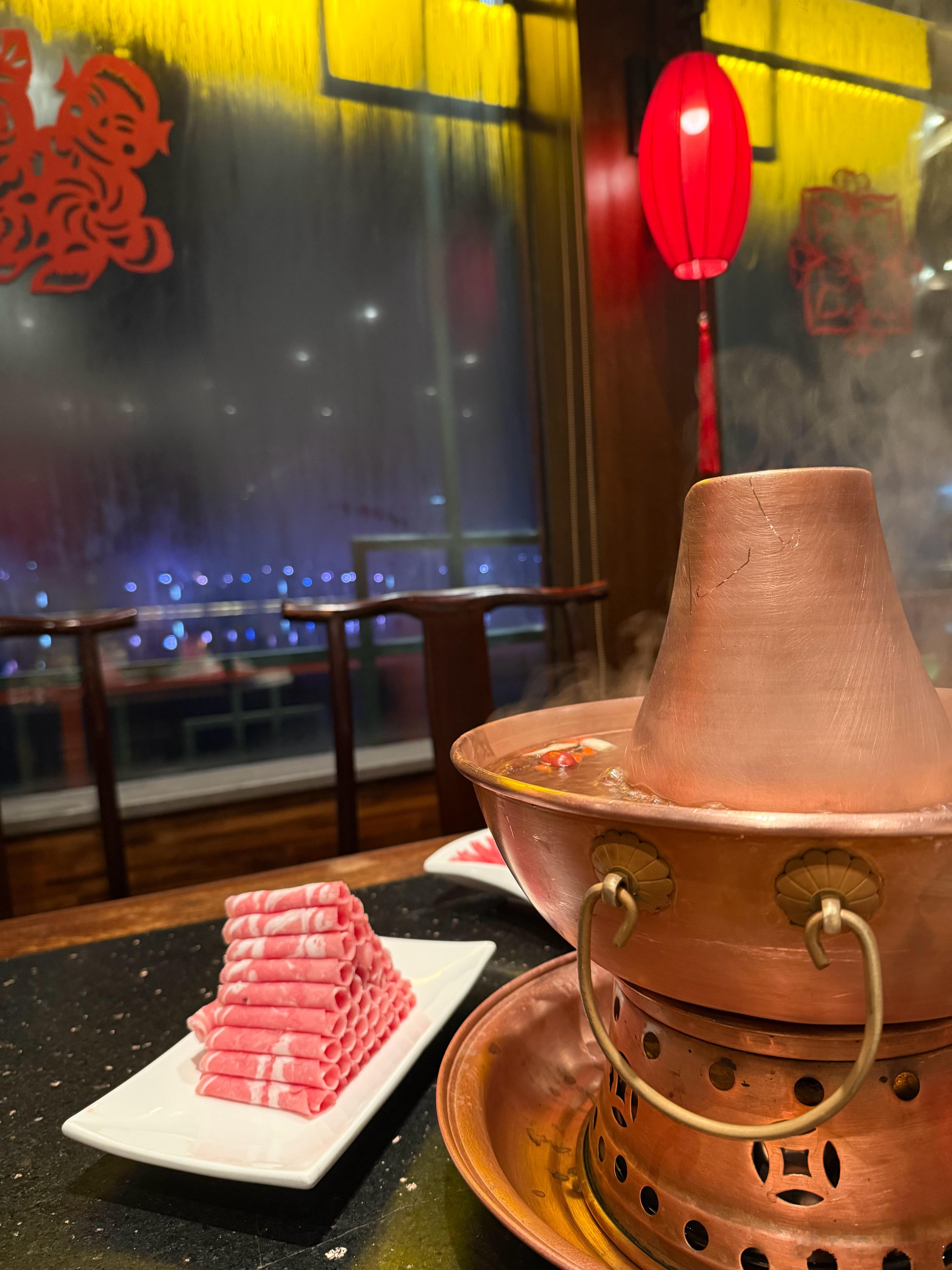 降温了，该吃涮肉了。 