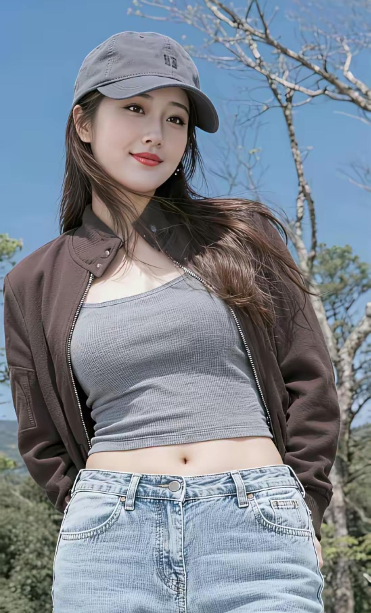 户外酷飒风｜随性利落穿在身✨
山野间，一套休闲穿搭解锁自在有型户外时刻。
深棕色