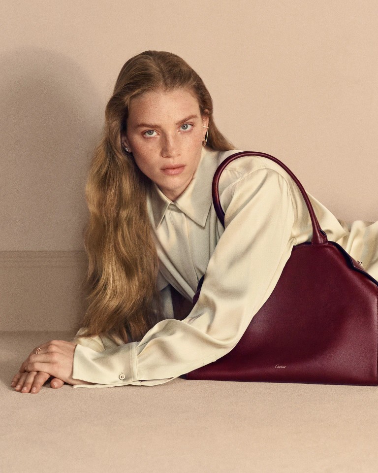 Cartier “Crash de Cartier” Bag Campaign 