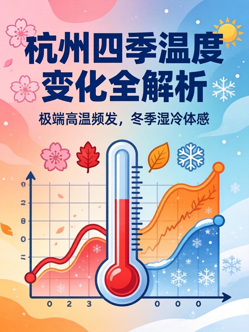 杭州四季温度变化全解析

"从41.9℃酷暑到1.8℃寒潮，这份杭州四季生存指南