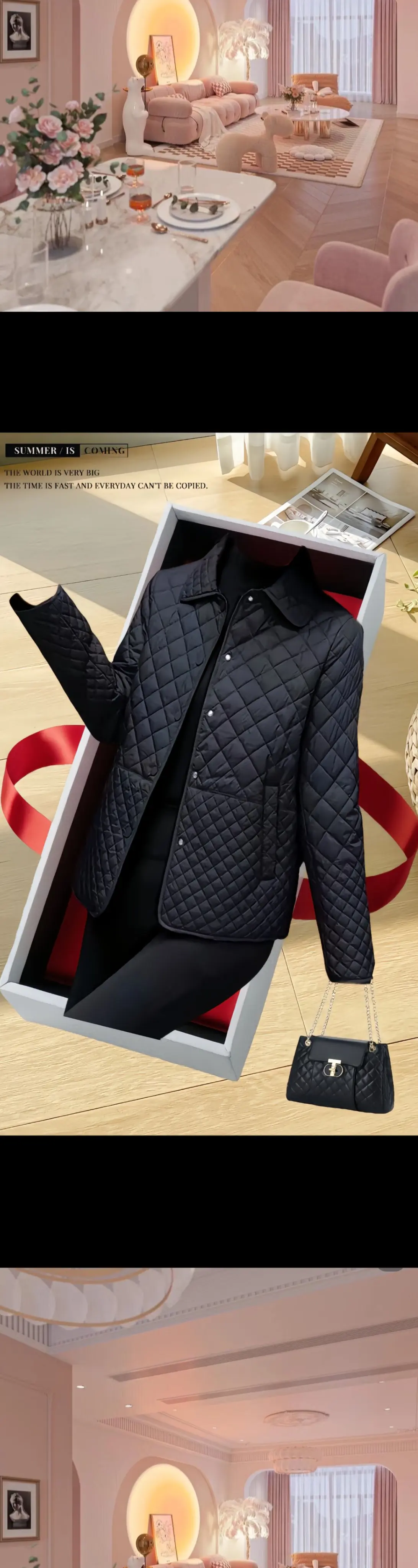 时尚百搭洋气减龄休闲外套。90到165斤的宝子都能驾驭，短款休闲风，保...