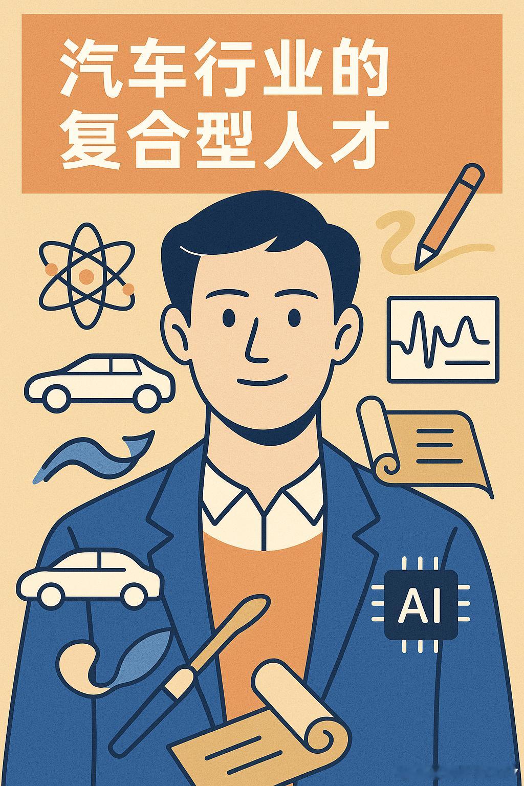 汽车行业的复合型人才长啥样专业报考指南复合型人才不是“多会几样工具”，而是能在边