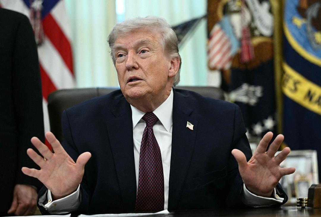 特朗普又跟普京站在一条战线上了！他突然表示称，北约就是纸老虎，普京也知道这一点。