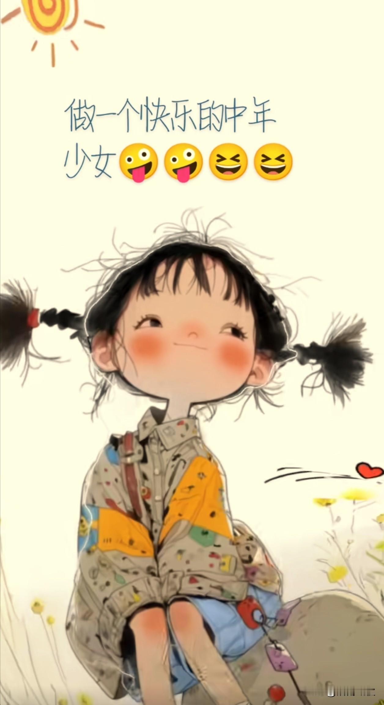 日子不必处处周全，
你笑了，生活就甜了。