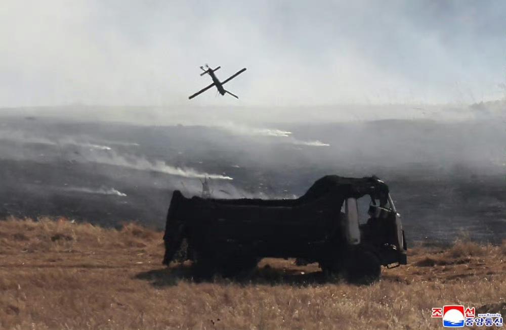 经过俄乌战争洗礼的朝鲜人民军，现在玩无人机也是有经验的！