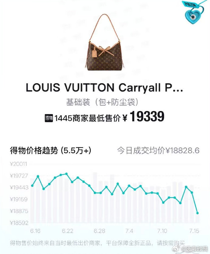 【一个月跌800元，#二奢店借LV风波压价赚差价# 】#LV导购承认起诉风波影响