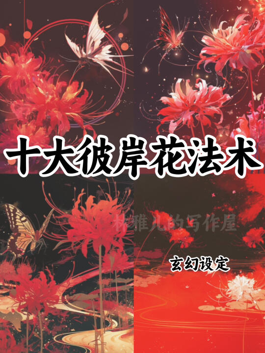 十大彼岸花法术🔥可写进小说