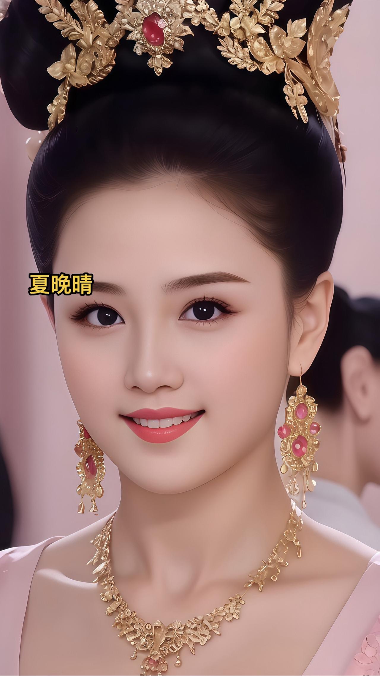 十里桃花倾君心，一纸离伞伴佳人古风 古装造型 古风汉服美如画