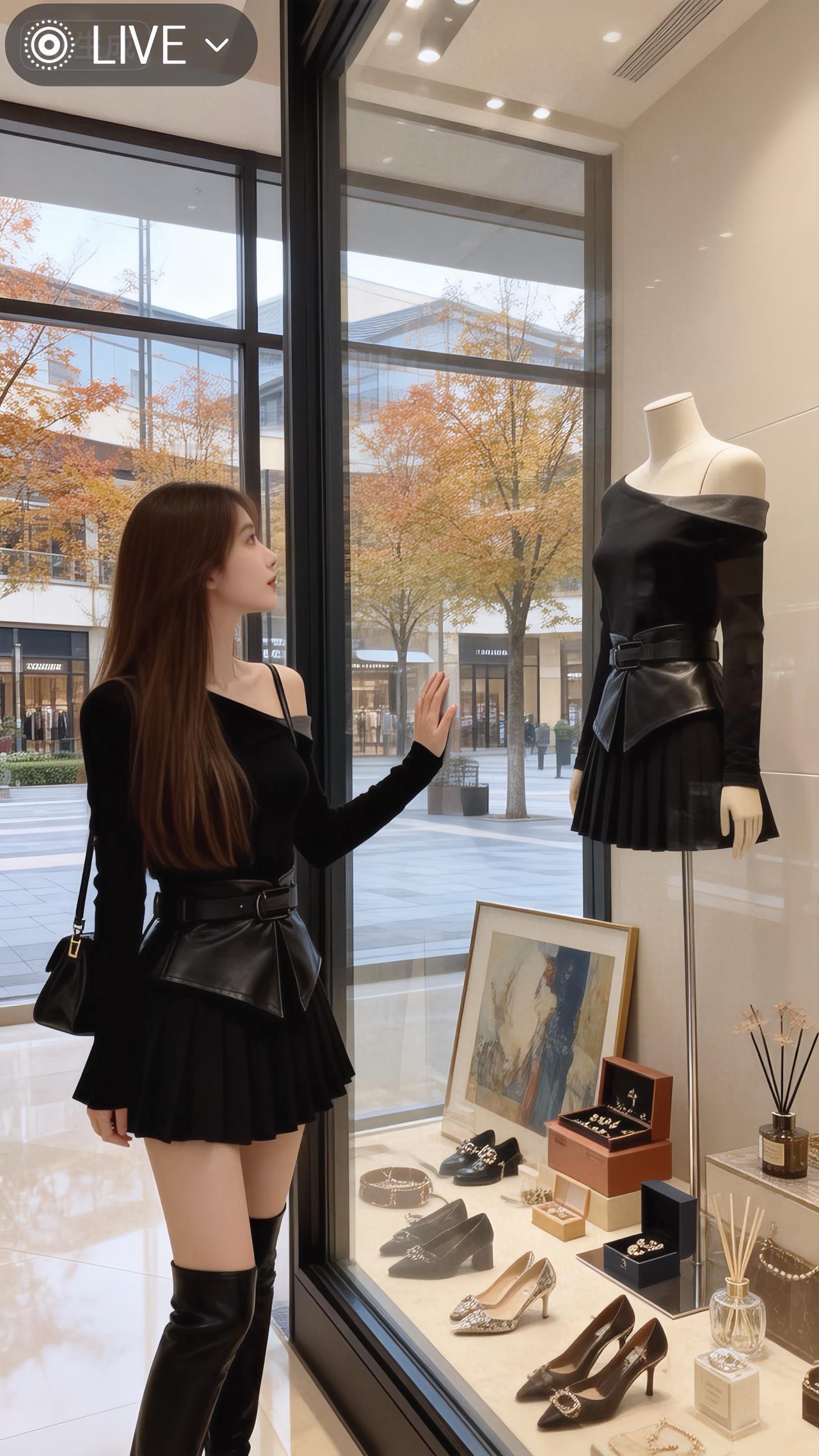 高级感穿搭 辣妹穿搭 时尚穿搭 ootd穿搭 当我找到了合适的穿搭