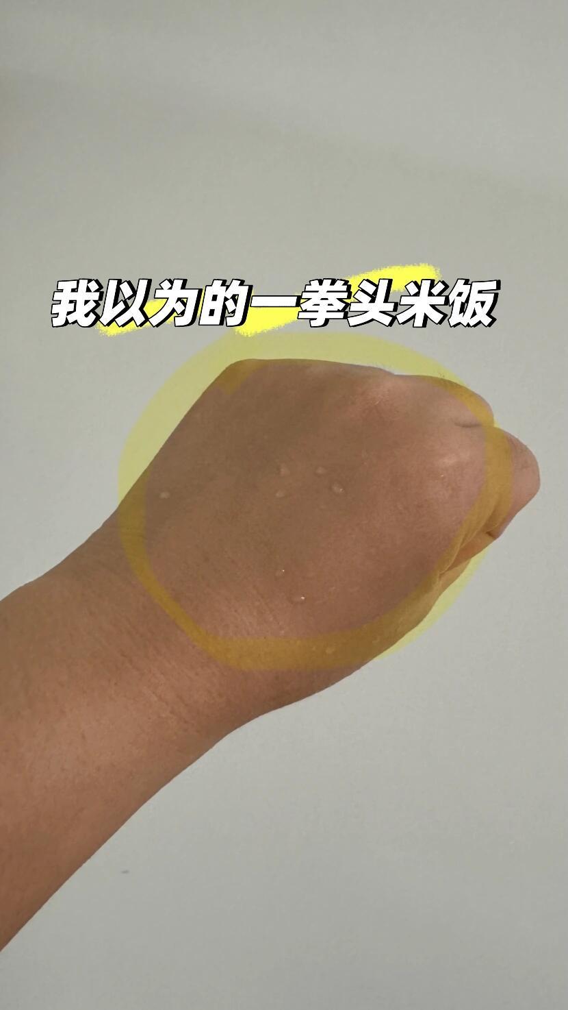 我以为的一拳头米饭VS实际上的[跪了] ​​​