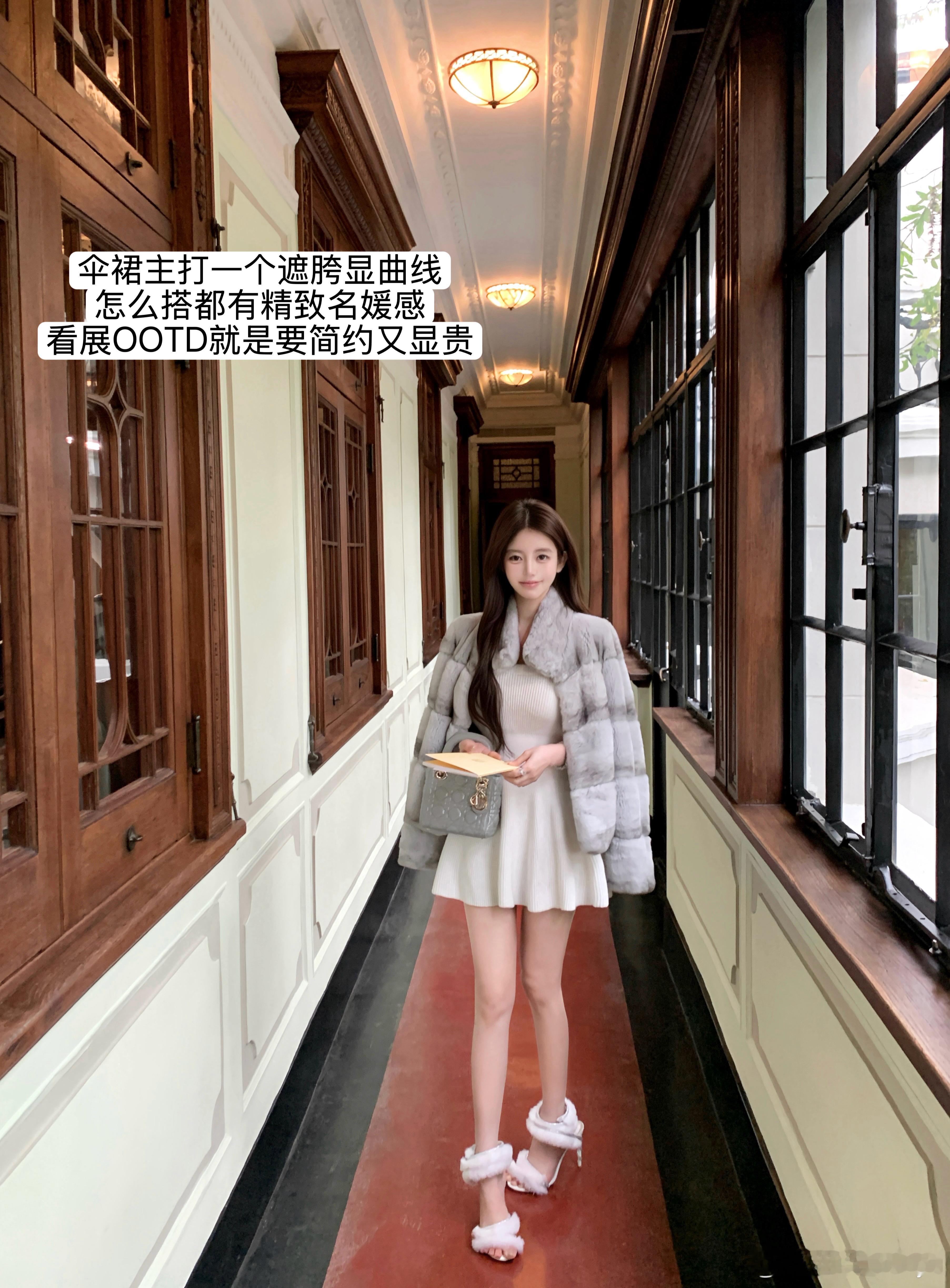 【纯白恋人】拿捏清纯小白花精髓🤍揪只🧚美女穿搭ootd