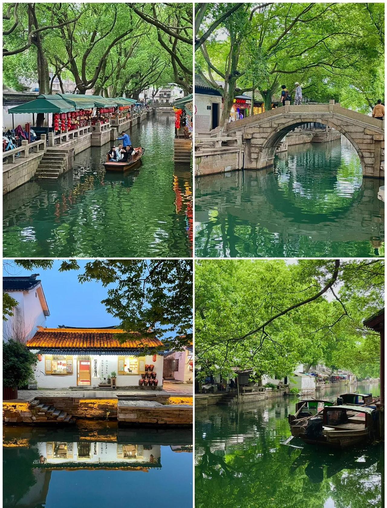 假期旅游，江苏苏州同里，美景超值的游！
苏州同里
美景和美食推荐：
1、退思园、