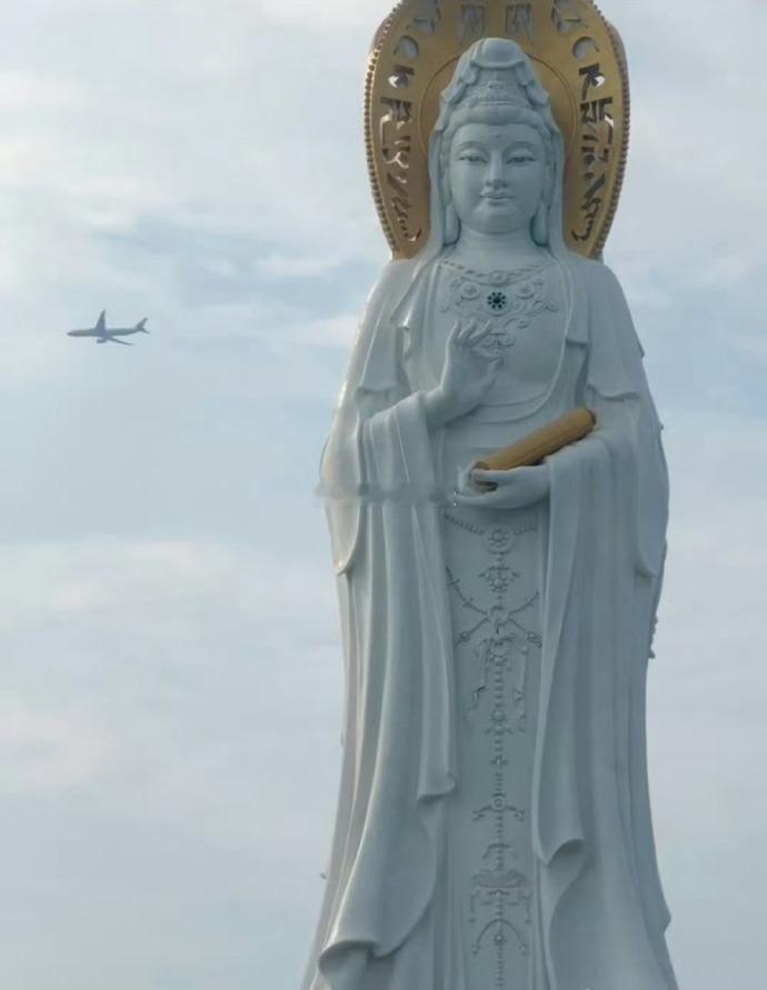 遇到南海观音莫无视，许愿很灵 