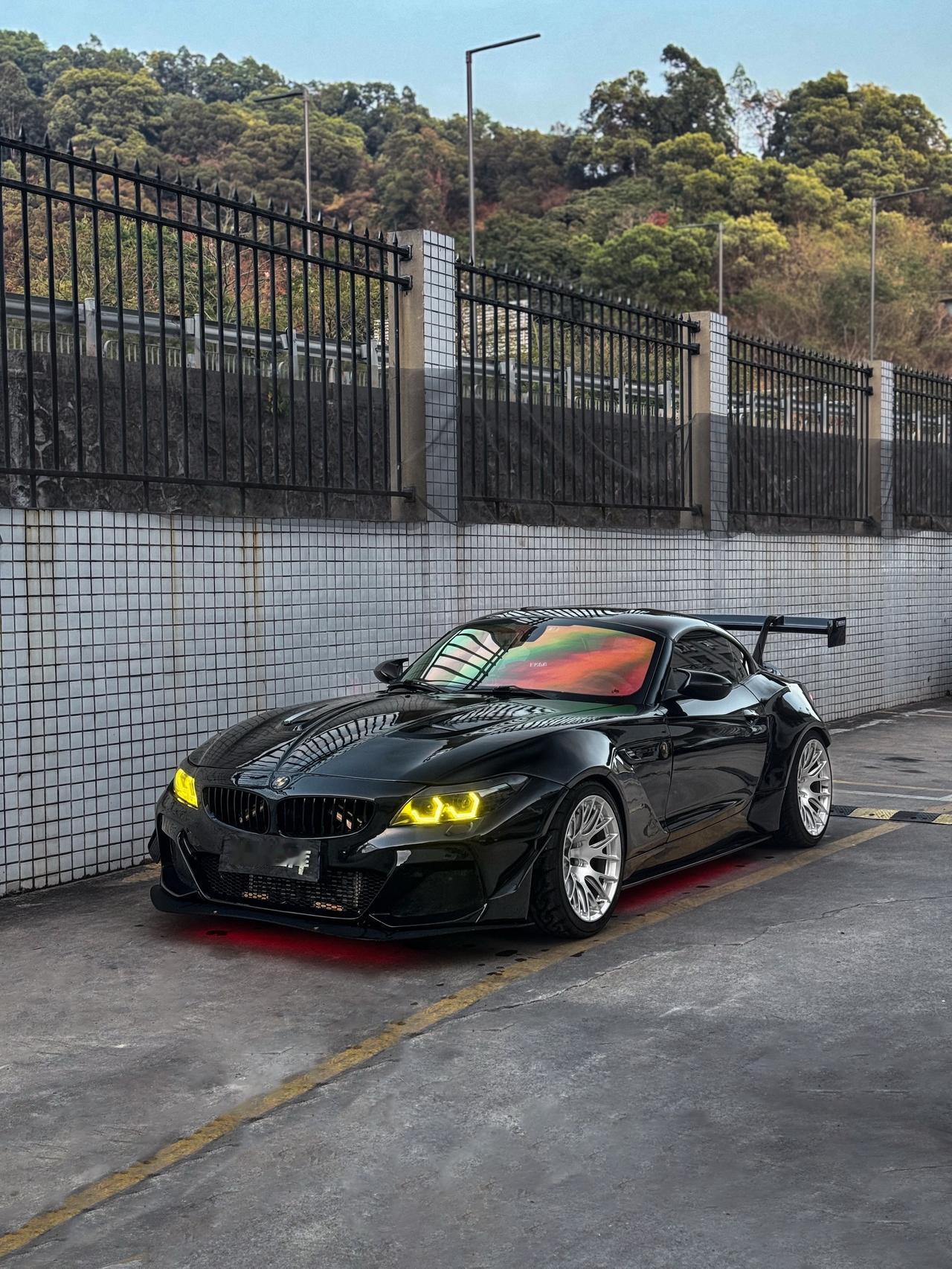 宝马z4 verus 改装车 低趴姿态 E89