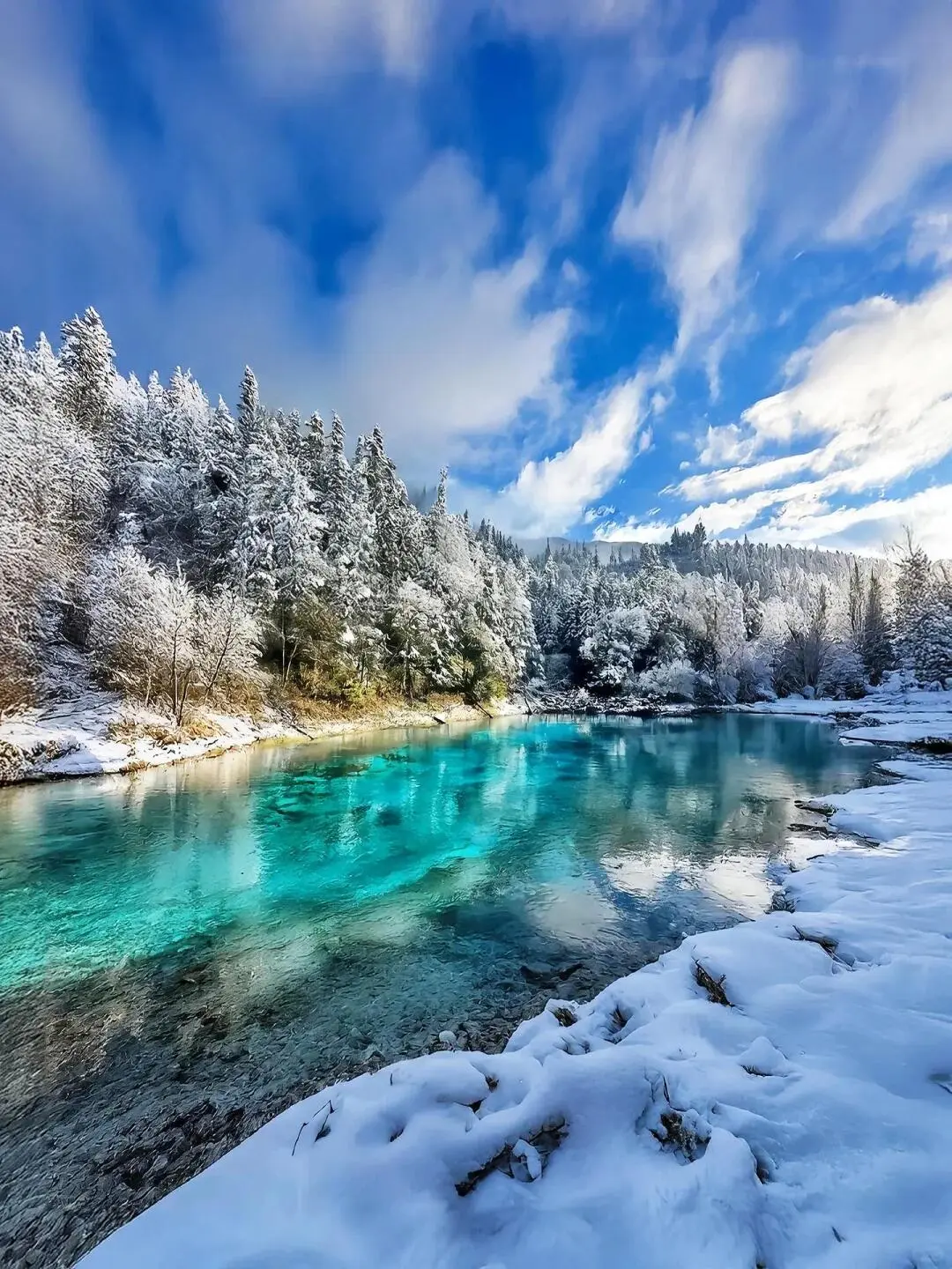 九寨沟冬季绝美游玩攻略✨ 快码住