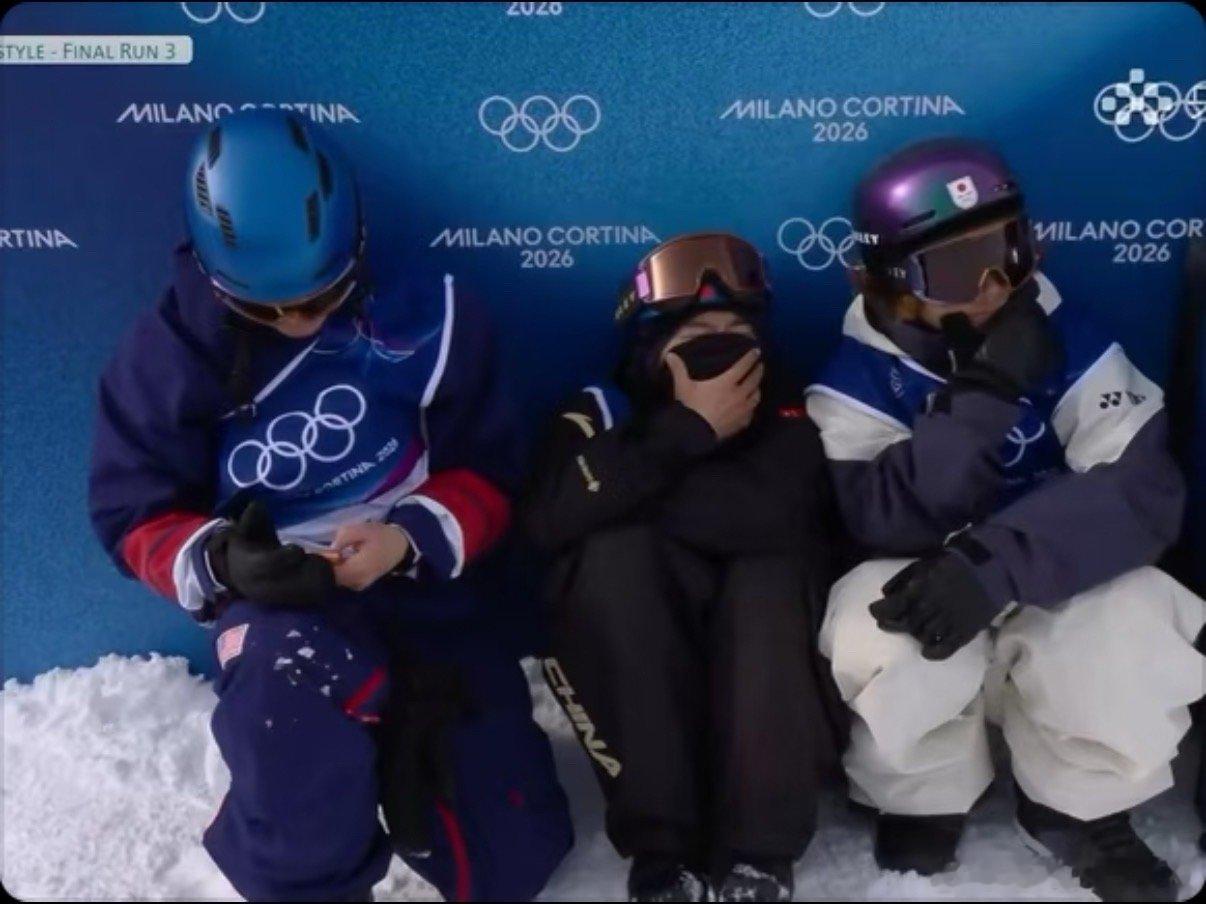 苏翊鸣中日美关系最好的一集 米兰冬奥单板滑雪决赛，苏翊鸣、日本选手、美国选手同台