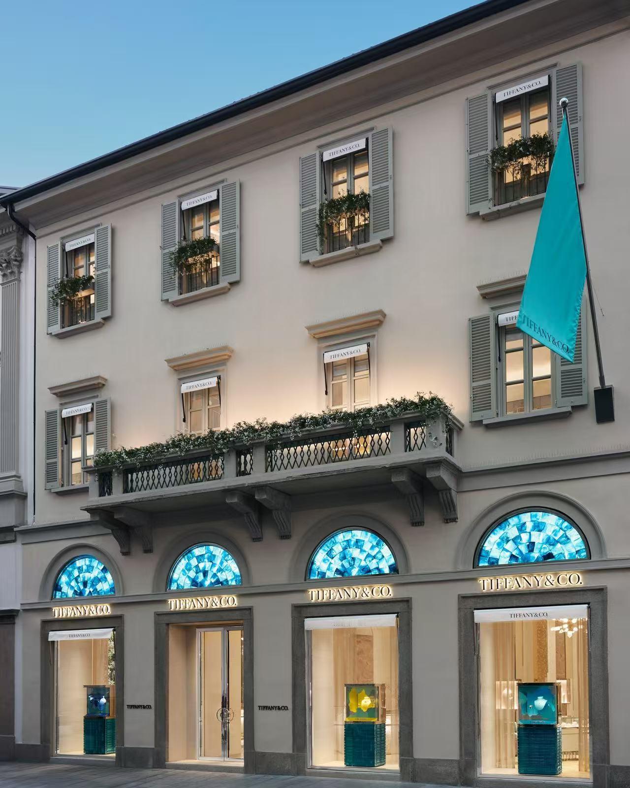 蒂芙尼米兰拿破仑大街旗舰店摘得2025法国凡尔赛建筑奖（Prix Versail