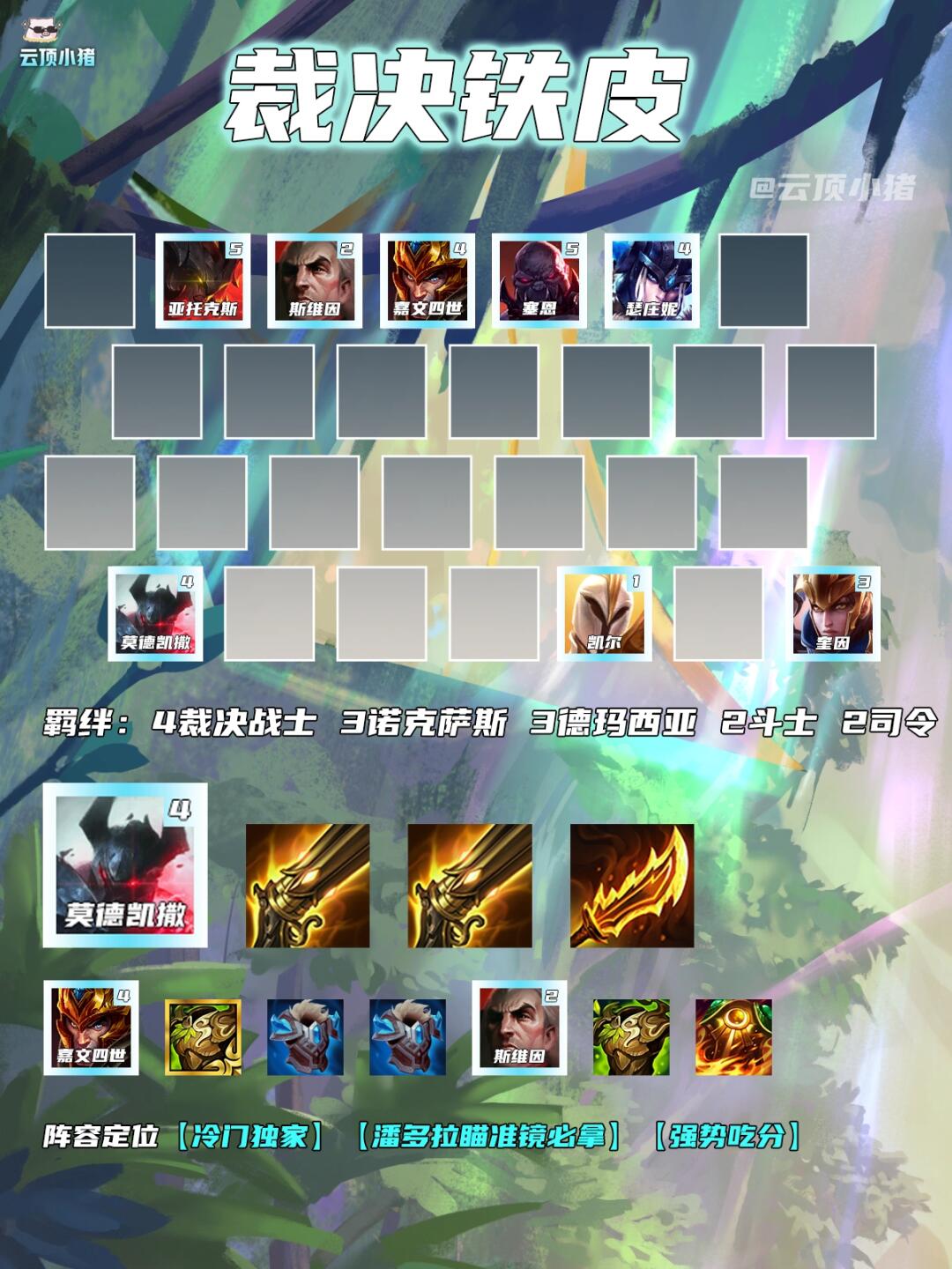 冷门偷分！轻松成型无人卷！