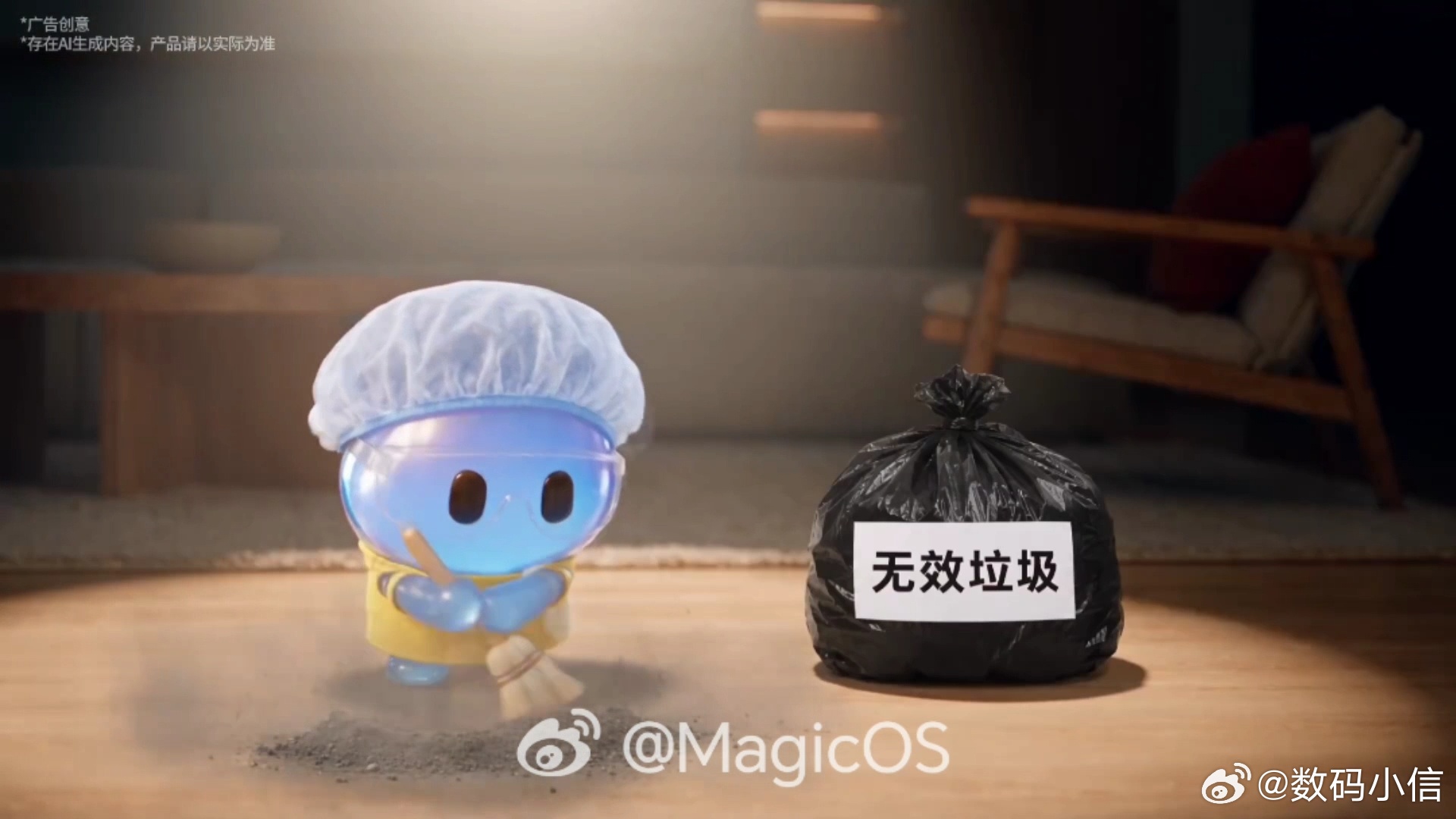 恭喜荣耀Magic9乔迁新家啦！YOYO不光会卖萌，干活也很靠谱。MagicOS