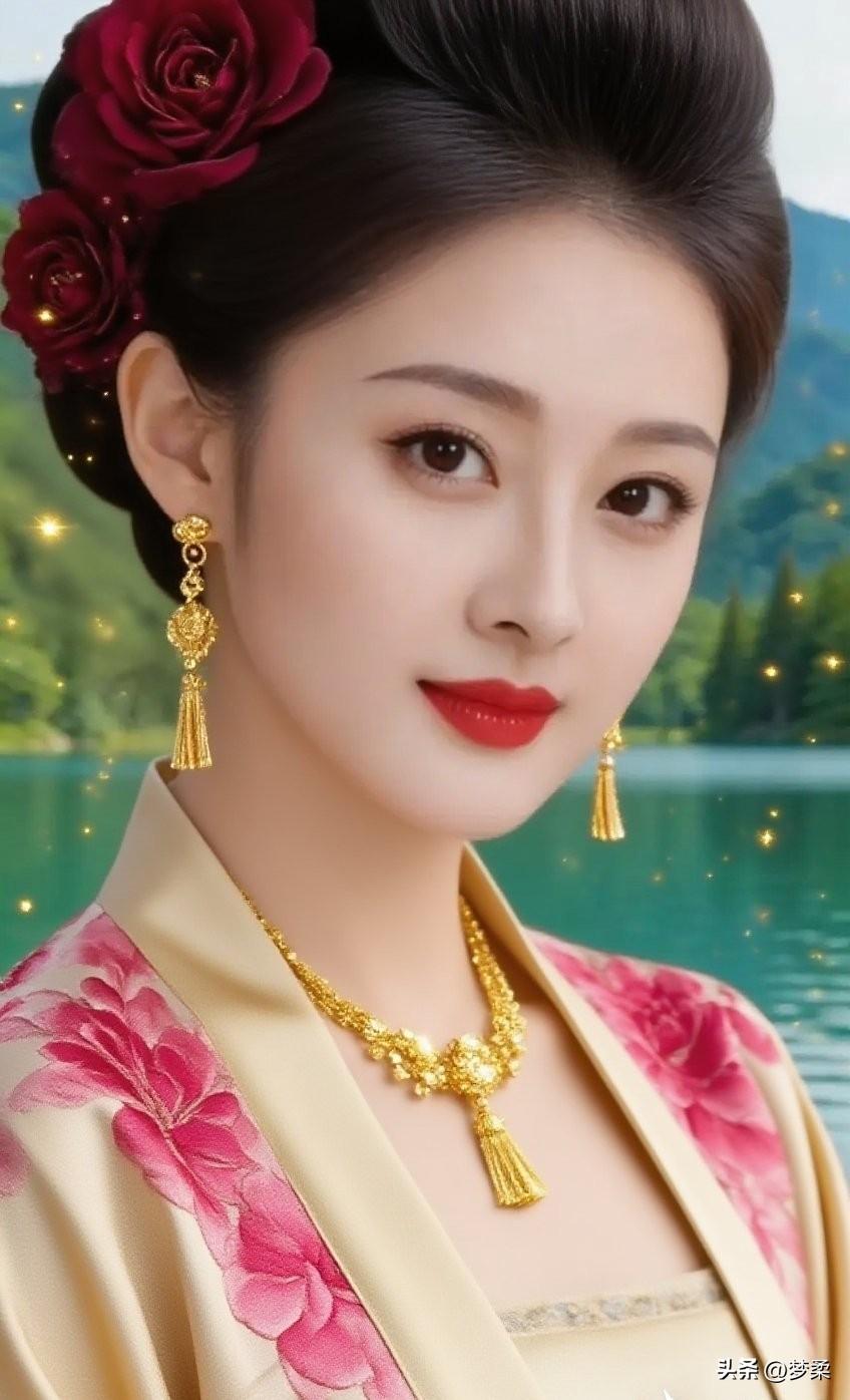 汉服温婉大气，尽显东方古韵；旗袍玲珑雅致，勾勒曼妙身姿。两种美各有韵味，一种飘逸