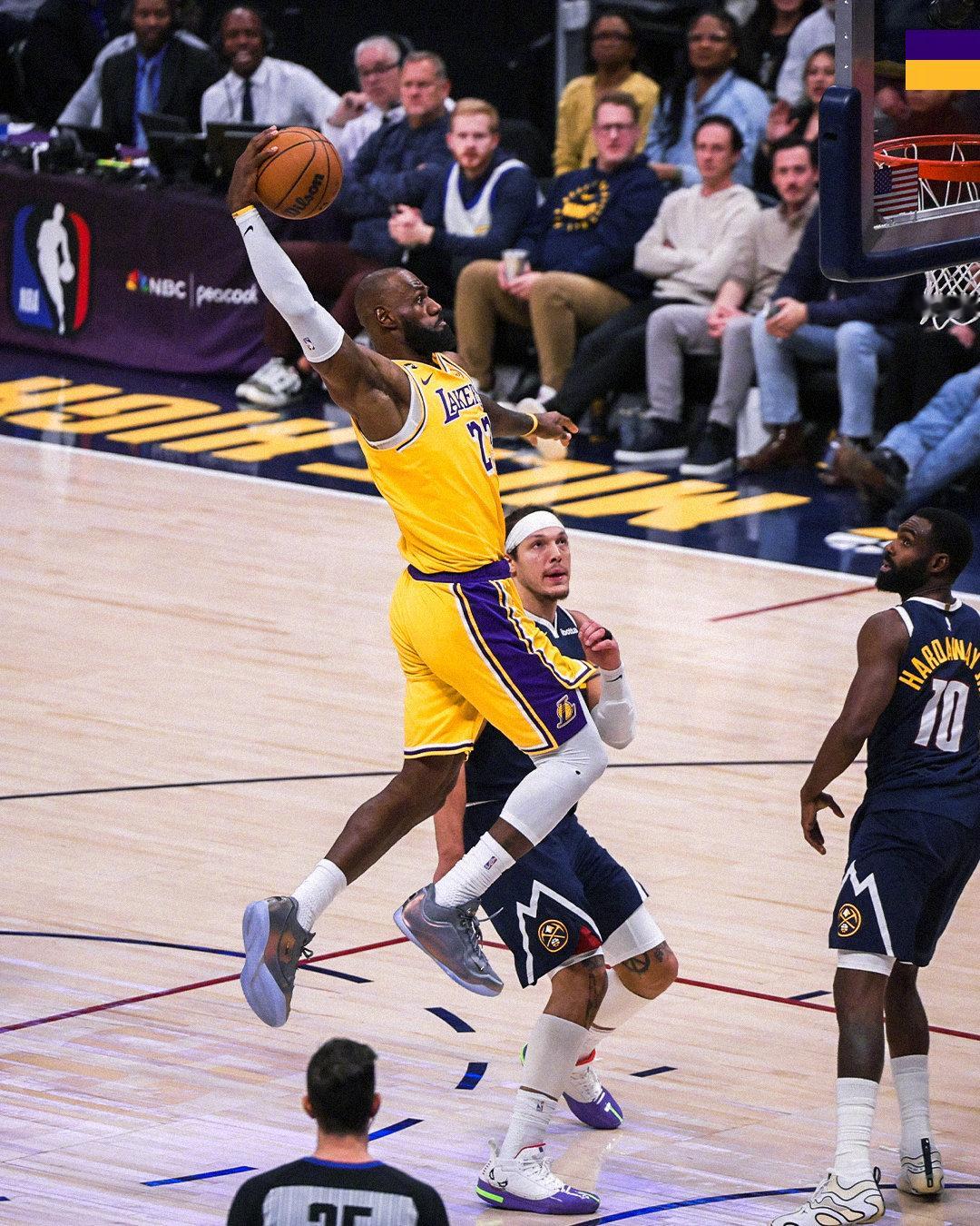 美如画湖人vs掘金 湖人国度