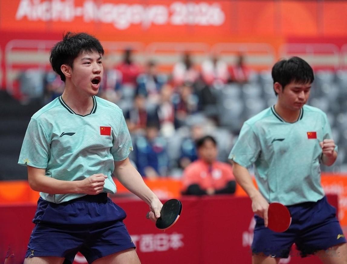 国乒下半区失守，中日4人铜牌，亚运会，男双决赛.对阵+赛程如下

1  男双铜牌