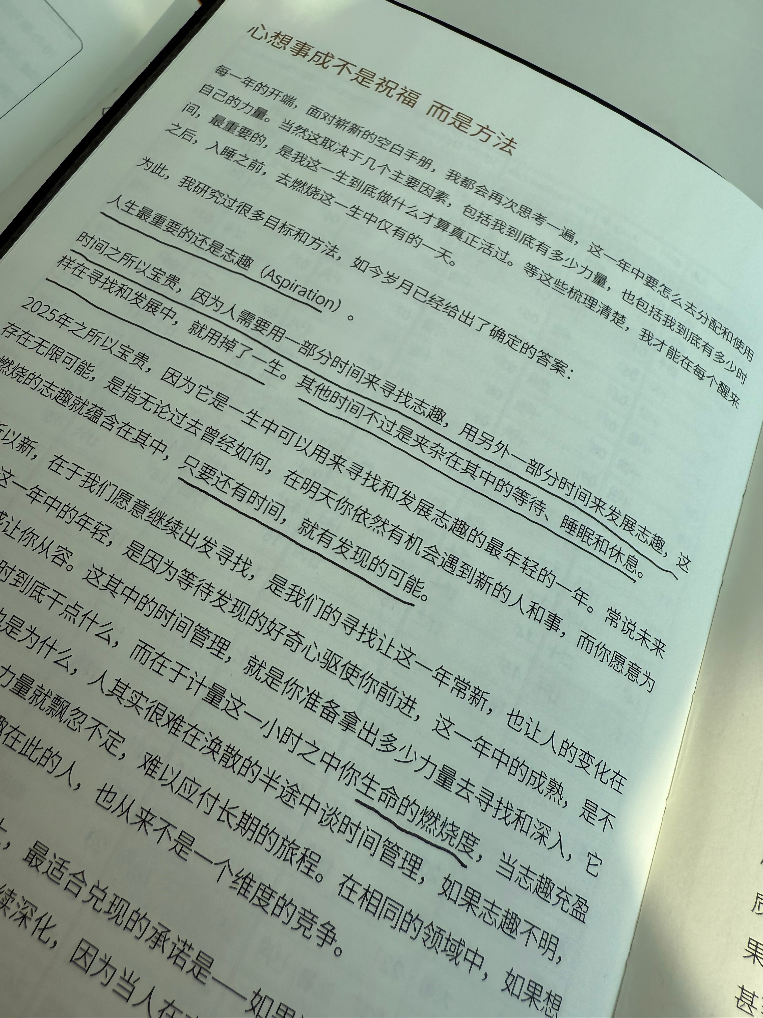 在阳光下做24年的复盘和25的规划☀️整理了一下书柜，原计划看40本书，结果只完