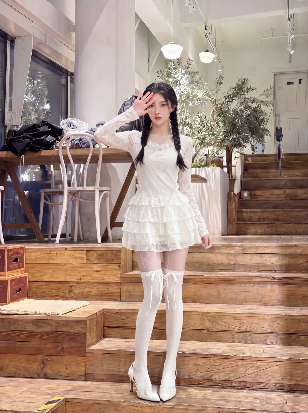 减龄少女感时尚穿搭分享