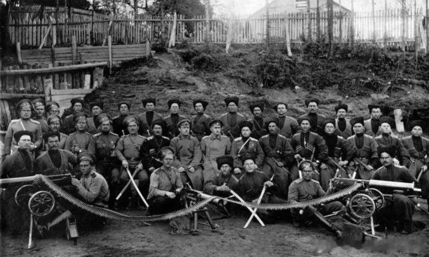 一战俄罗斯Терские捷尔斯克哥萨克军事历史全触达