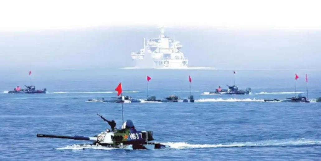 79架战机同时压境是什么概念？6月13日解放军直接把台岛围了个水泄不通，所谓中线