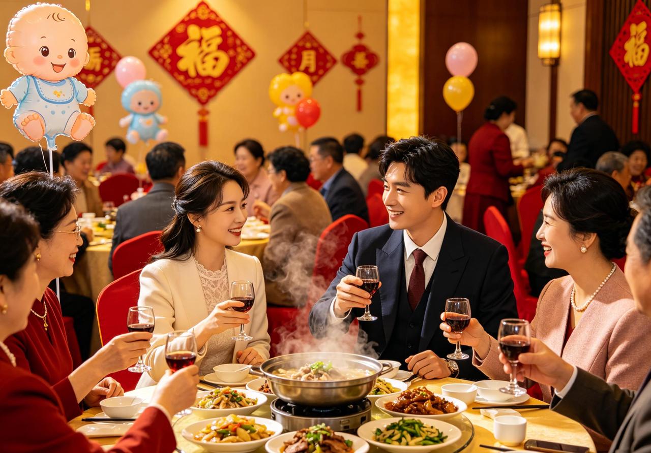 昨天邻居家给孙子办满月酒，刚办结束就听见儿媳妇和婆婆吵起来了，原因是婆婆把她的亲