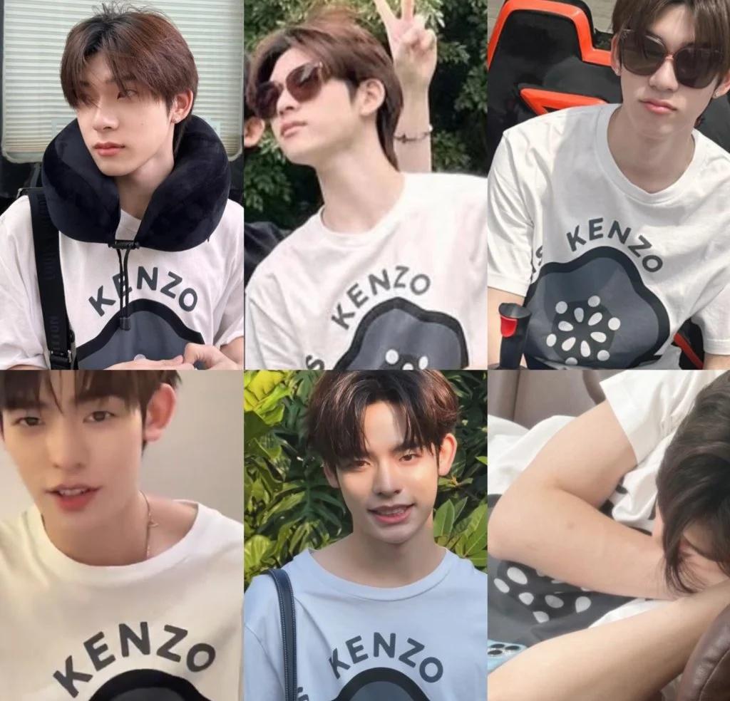 发现一点萌点😌
不知道是不是同一件衣服，但至少size应该是一样的。
狗子穿成