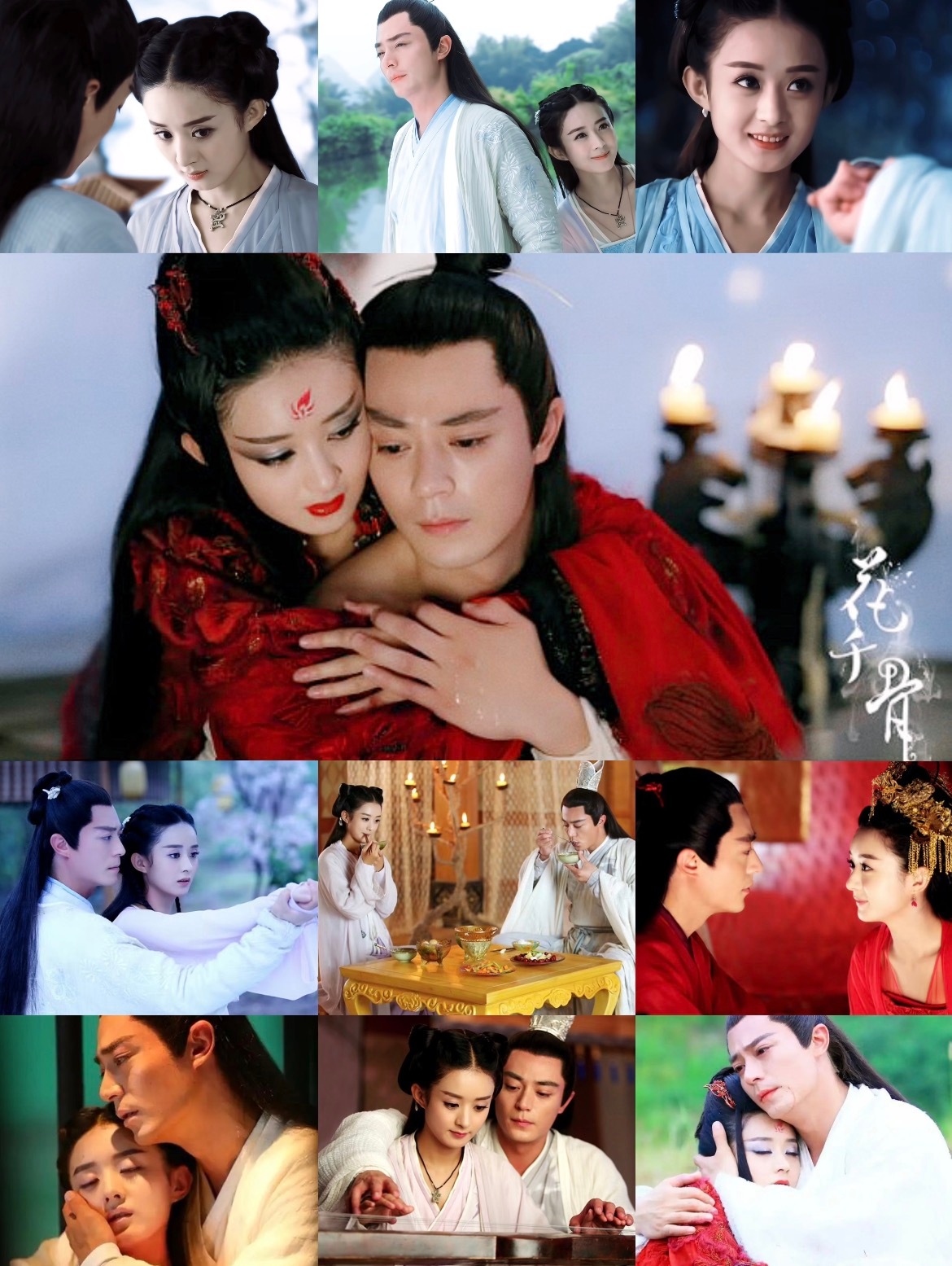 27岁演16岁，这种跨度在现在的剧里几乎绝迹了。回看赵丽颖当年的花千骨，最绝的不