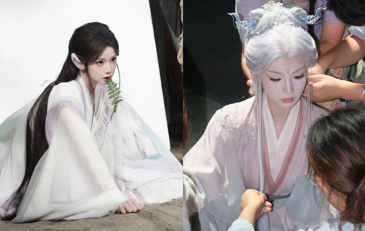张淼怡和聊斋的适配度张淼怡很会勾人的一双眼睛，在剧里扮演狐妖完全适合，妆造也是完