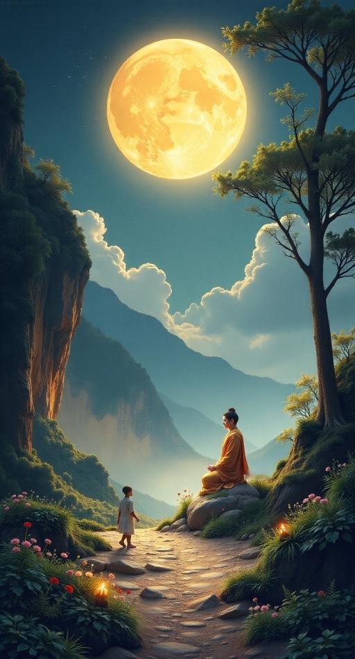 《愣严经》卷五(五)
49
【摩诃迦叶偈】
迦叶紫姑顶礼佛，劫数漫长如恒河。
燃