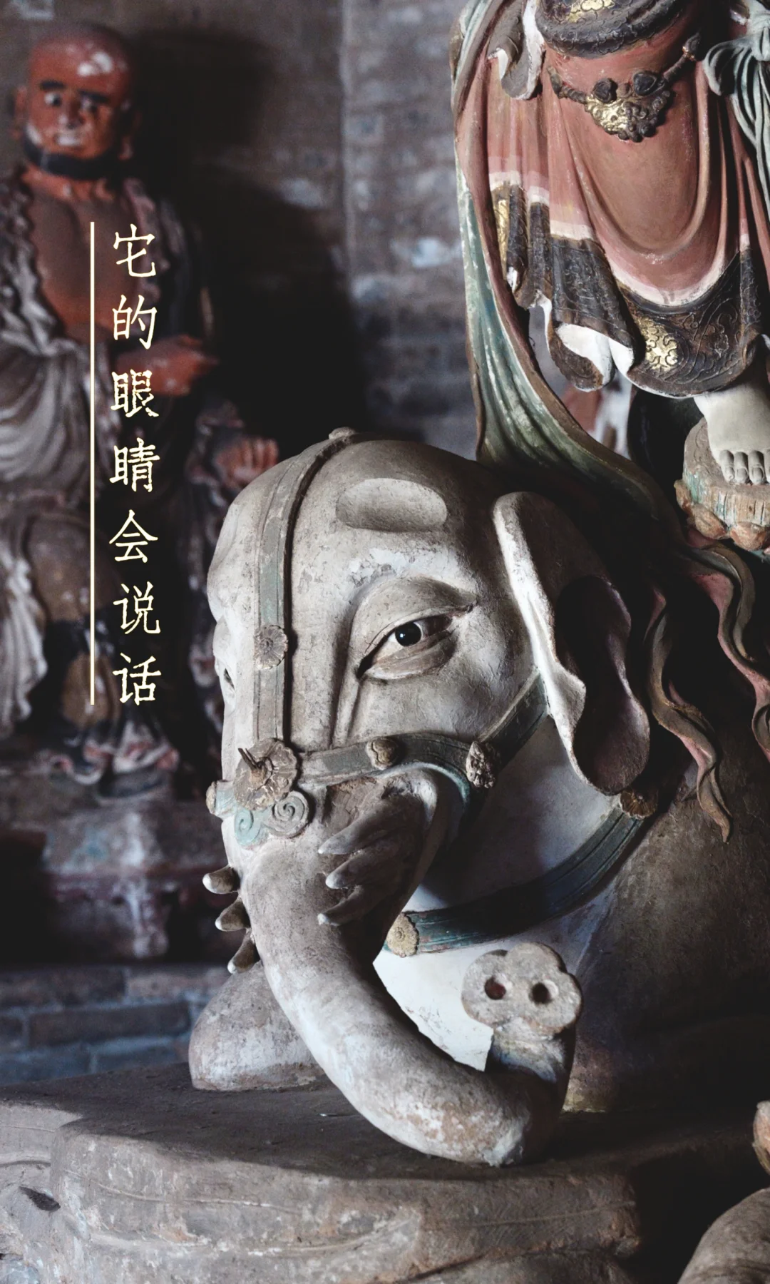 山西游记|逛庙逛到吐系列|超“睛”彩的彩塑