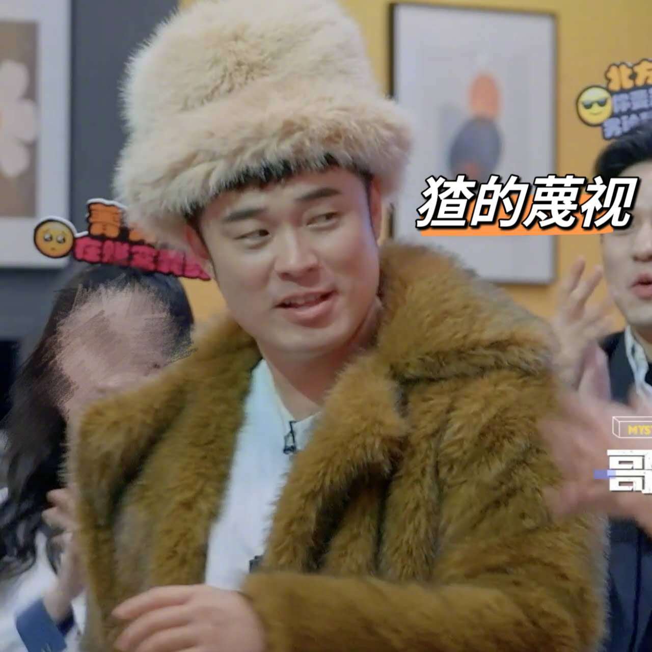 #陈赫录节目爆改光头强##陈赫是座山雕的弟弟座山猹吧# 这哪是在cos猹啊，这是