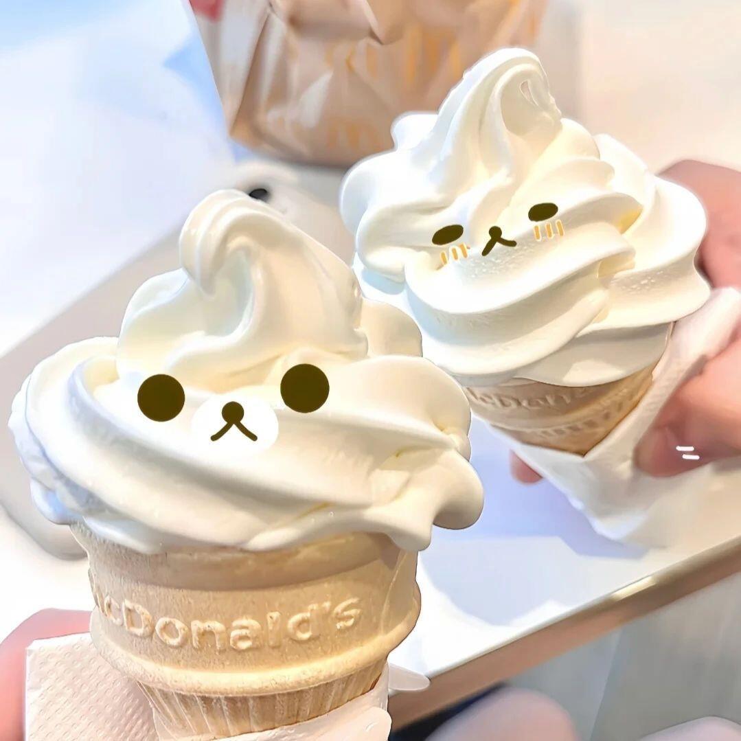 可爱朋友圈背景图🍦如果生活不能拿捏 那就拿铁(⸝⸝>ᴗ<⸝⸝） 