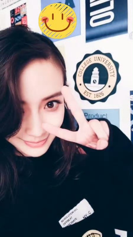 angelababy 杨颖 昨日💎超热度目标已完成！将将们晚安啦～ 