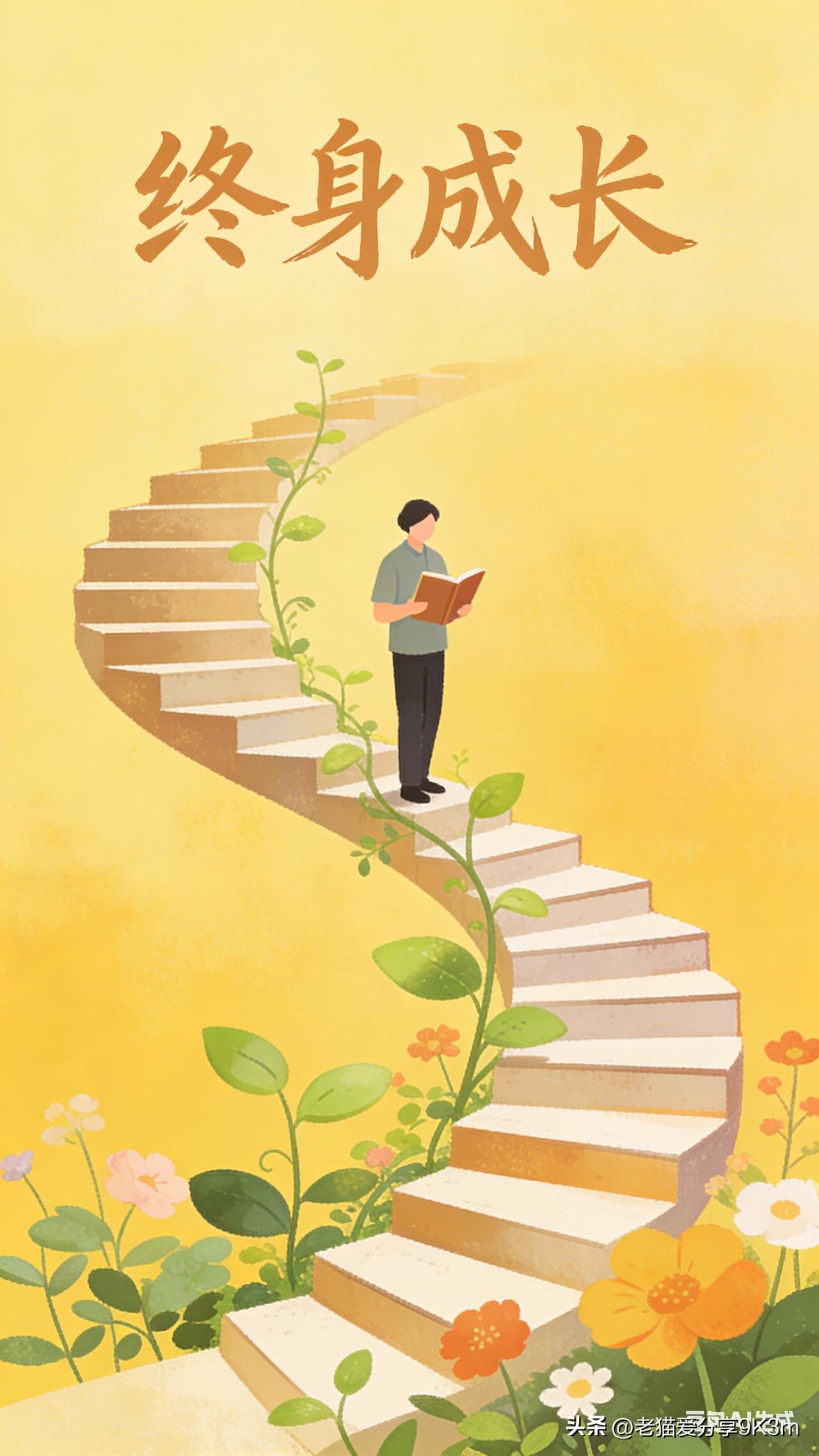 突然发现一个现实：有些人只是老了，但是他并没有成长。

因为他从来不会解决问题，