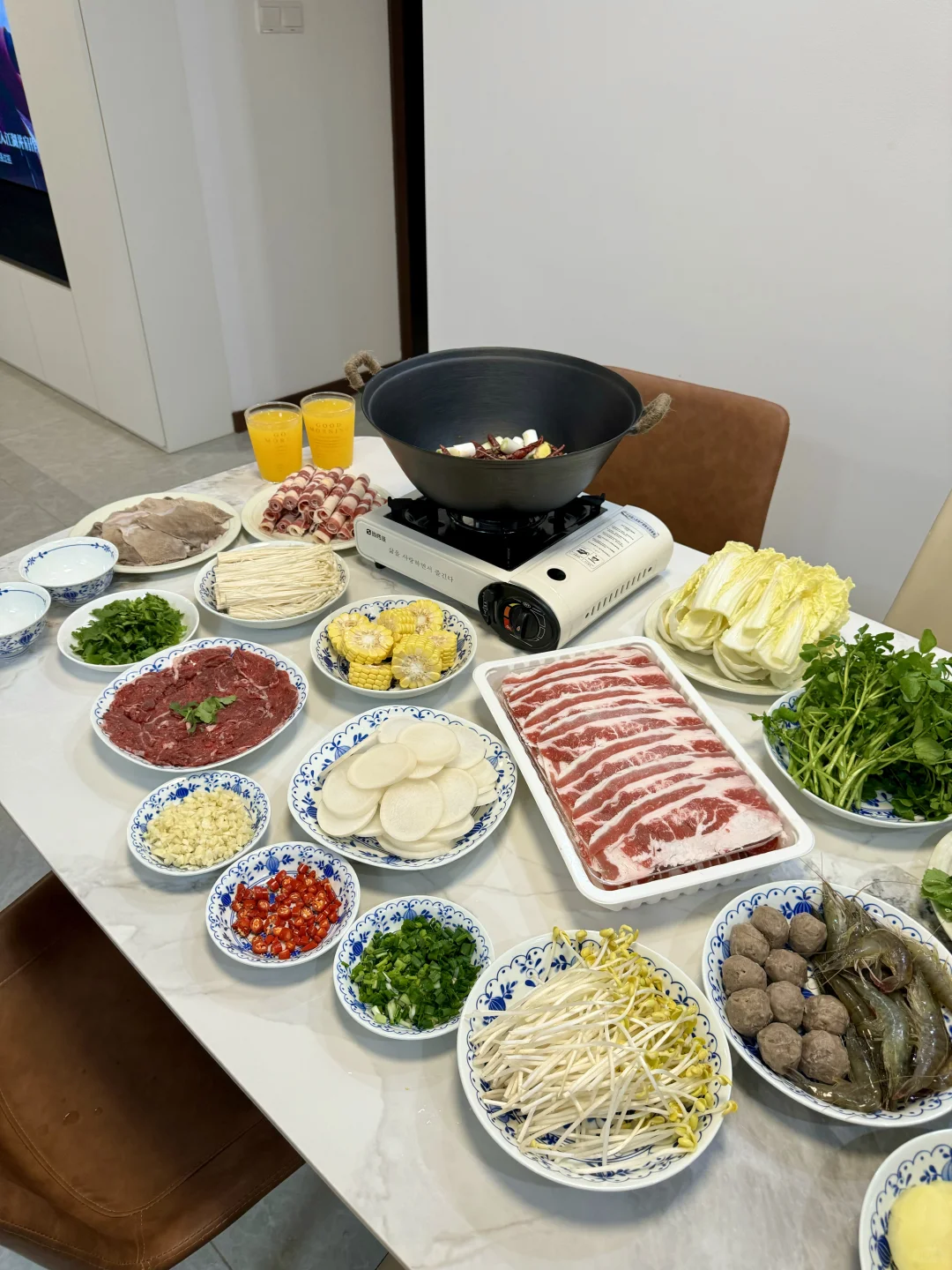 冬日美食|居家炫麻辣火锅🥘