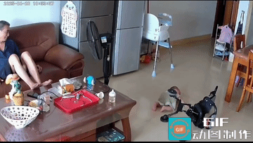 别理他，他不哭；理他，可能给你哭个天昏地暗的。
看似爷爷无情，实质蕴藏着大道理。