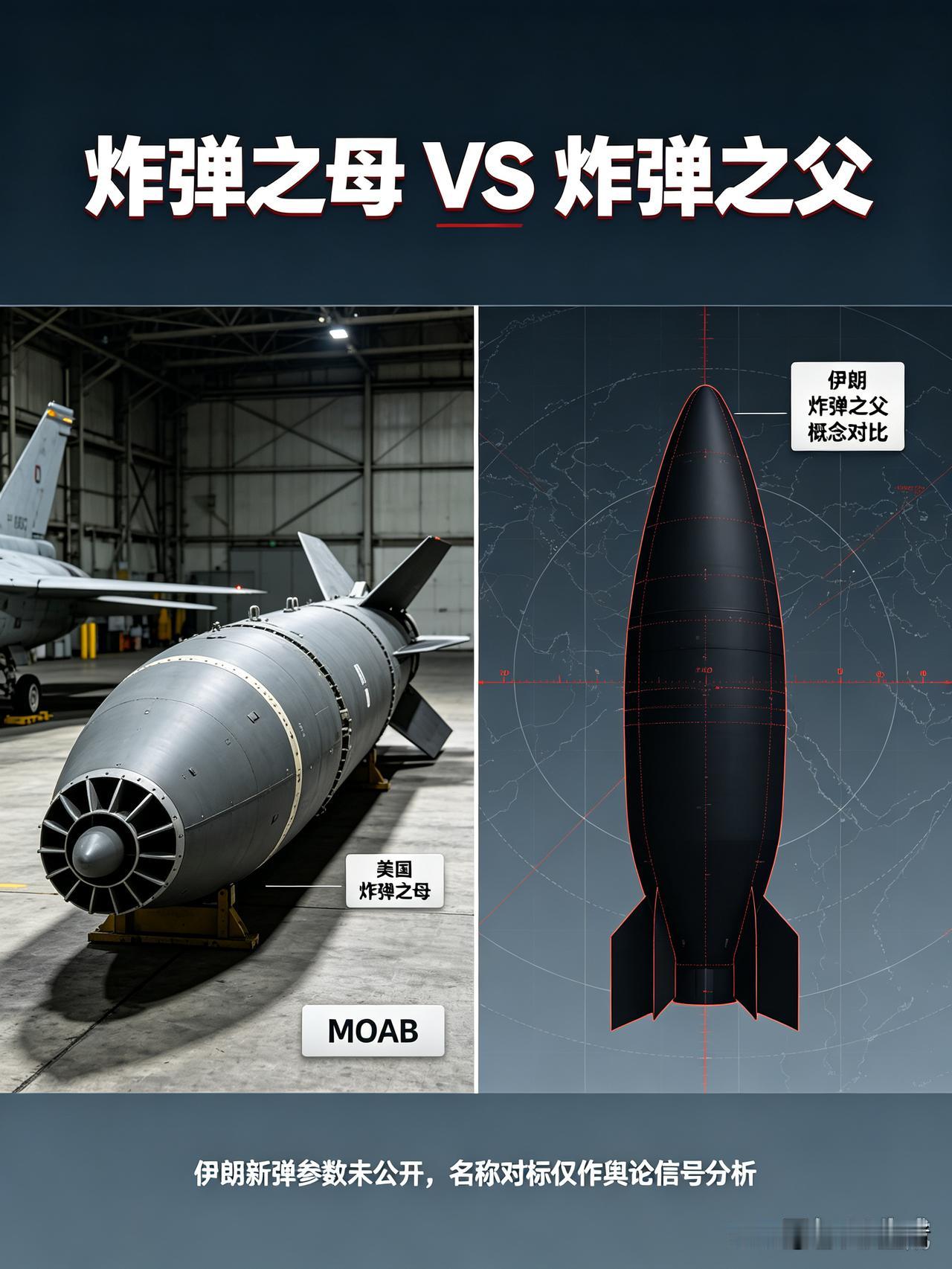 辈分直接压死美国！你有炸弹之母，伊朗直接官宣：我造炸弹之父
 
中东博弈现在真的