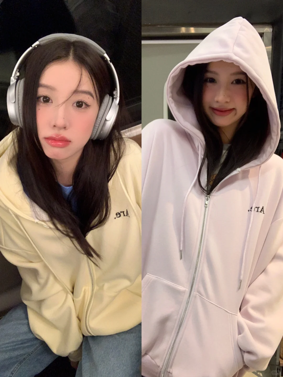 爱了！这糖果色的卫衣外套